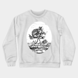 Death Carrying an Infant, from &#39;The five deaths&#39; - Stefano della Bella Crewneck Sweatshirt